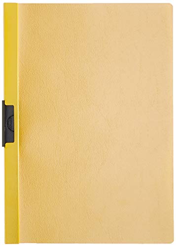 Durable 220904 Hunke & Jochheim Klemm-Mappe, Hartfolie, 60 Blatt, transparent/gelb Durable 220904 Hunke & Jochheim Klemm-Mappe, Hartfolie, 60 Blatt, transparent/gelb von Durable