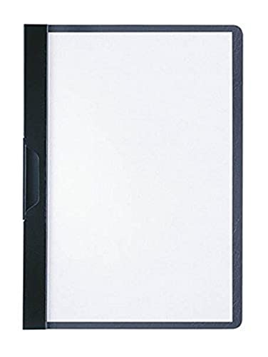Durable Klemm-Mappe Duraclip A5, Hartfolie, bis 30 Blatt A5, schwarz, 25er Packung, 221701 Durable Klemm-Mappe Duraclip A5, Hartfolie, bis 30 Blatt A5, schwarz, 25er Packung, 221701 von Durable