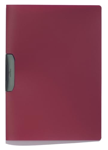 Durable 229531 Duraswing Präsentationsmappe, A4, 30 Blatt, Polypropylen, blickdicht, Dunkelrot, 5 Stück Durable 229531 Duraswing Präsentationsmappe, A4, 30 Blatt, Polypropylen, blickdicht, Dunkelrot, 5 Stück von Durable