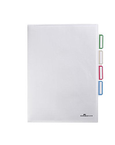 Durable Organisationshülle, Beutel mit 5 Stück, transparent, 231619 Durable Organisationshülle, Beutel mit 5 Stück, transparent, 231619 von Durable