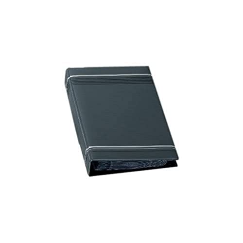 Durable Visitenkartenringbuch Visifix für 200 Karten 90 x 57 mm, 145 x 255 x 38 mm, anthrazit, 238558 von Durable