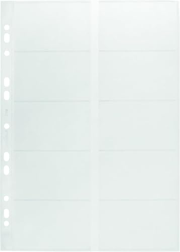 Durable Visitenkartenhüllen A4, für Ringbücher und Ordner, 10 Stück, transparent, 238919 Durable Visitenkartenhüllen A4, für Ringbücher und Ordner, 10 Stück, transparent, 238919 von Durable