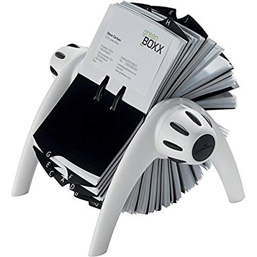 Durable Rollkartei Visifix Flip Vegas, für 400 Visitenkarten, Register A-Z, weiß, 241702 Durable Rollkartei Visifix Flip Vegas, für 400 Visitenkarten, Register A-Z, weiß, 241702 von Durable