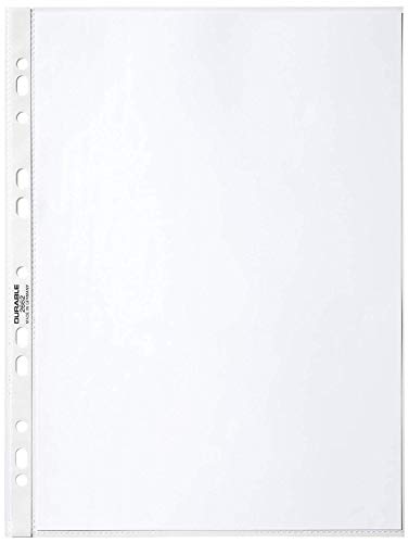 Durable 267219 Prospekthüllen (DIN A4 Business, 0,05 mm) (200 Hüllen (5 Beutel)) von Durable