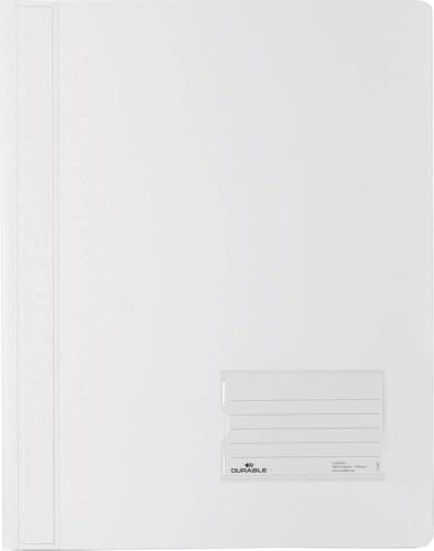 Durable Schnellhefter, überbreit, weiß, 25er Packung, 268002 Durable Schnellhefter, überbreit, weiß, 25er Packung, 268002 von Durable