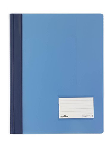 Durable Schnellhefter, überbreit, blau, 25er Packung, 268006 von Durable