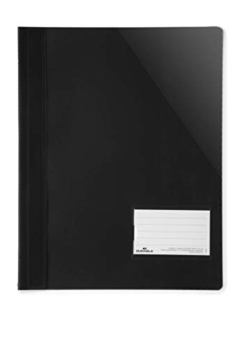 Durable Sichthefter für Din A4, Überbreite, schwarz, 25er Packung, 269001 Durable Sichthefter für Din A4, Überbreite, schwarz, 25er Packung, 269001 von Durable