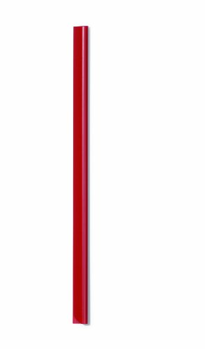 Durable Klemmschiene A4, für circa 60 Blatt, Packung à 50 Stück, rot, 293103 Durable Klemmschiene A4, für circa 60 Blatt, Packung à 50 Stück, rot, 293103 von Durable