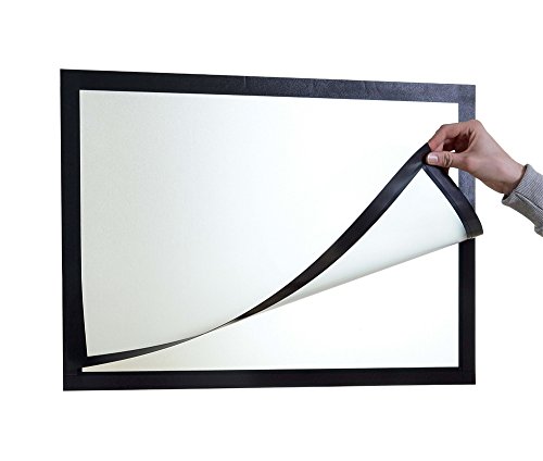 Durable Info-Rahmen Duraframe Poster (A2, selbstklebender Plakatrahmen mit Magnetverschluss) 1 Stück, schwarz, 499501 von Durable
