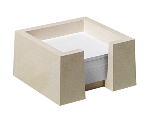 Durable 774416 Zettelkasten Note Box Cubo eco, 1 Stück, beige von Durable