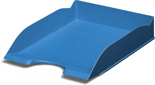 Durable Briefablagen ECO A4, Blauer Engel zertifiziert, 6 Stück, blau, 775606 von Durable