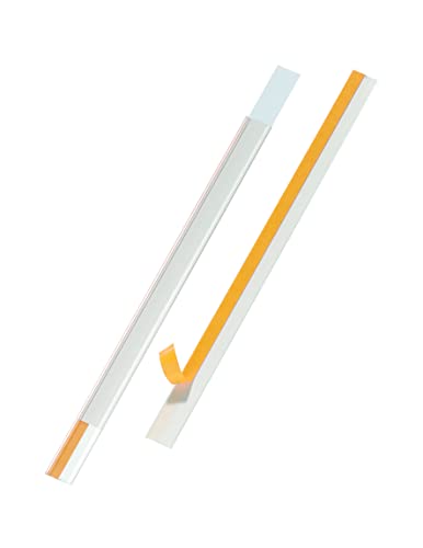 Durable Scannerschienen Scanfix inkl. Etiketten, 1000 x 40 mm, transparent, 25 Stück, 803919 Durable Scannerschienen Scanfix inkl. Etiketten, 1000 x 40 mm, transparent, 25 Stück, 803919 von Durable