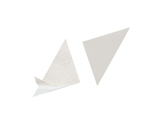 Durable Cornerfix, Selbstklebende Dreiecktasche, Beutel a 8 Stück, 175 mm, transparent, 808319 von Durable