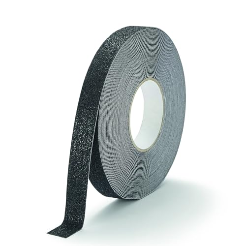 Durable Antirutschband grob DURALINE GRIP+, 25 mm x 15 m, zur Sicherung von Treppen, Rampen etc., schwarz, 109401 von Durable