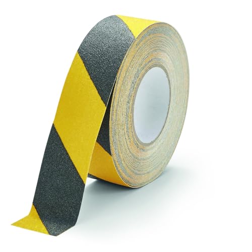 Durable Antirutschband DURALINE GRIP, 50 mm x 15 m, Gelb/Schwarz, Sicherheitsband für Treppen und Rampen, Selbstklebend Durable Antirutschband DURALINE GRIP, 50 mm x 15 m, Gelb/Schwarz, Sicherheitsband für Treppen und Rampen, Selbstklebend von Durable