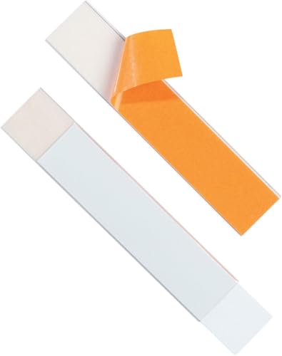 Durable Beschriftungsfenster Labelfix, selbstklebend, für Etiketten 200 x 40 mm, transparent, Packung à 5 Stück, 804019 von Durable