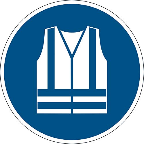 Durable Bodenaufkleber Sicherheitskennzeichen Warnweste benutzen, Ø 43 cm, 173506 Durable Bodenaufkleber Sicherheitskennzeichen Warnweste benutzen, Ø 43 cm, 173506 von Durable