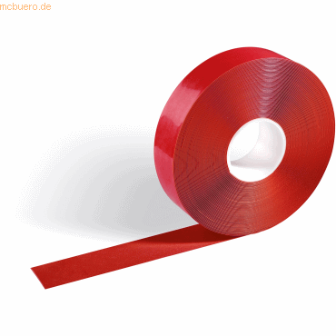 Durable Bodenmarkierungsband Duraline 50mmx30m rot von Durable