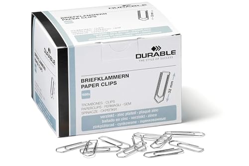 Durable Briefklammern (32mm | 10.000 Stück) von Durable