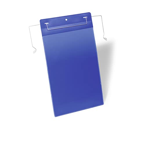 Durable Drahtbà¼geltasche (A4 hoch) Packung à 50 Stück blau, 175307 von Durable