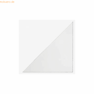 Durable Dreiecktaschen 100x100mm selbstklebend transparent VE=100 Stüc von Durable