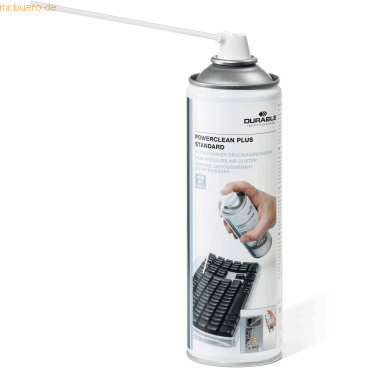 Durable Druckgasreiniger Powerclean Standard 400ml Durable Druckgasreiniger Powerclean Standard 400ml von Durable