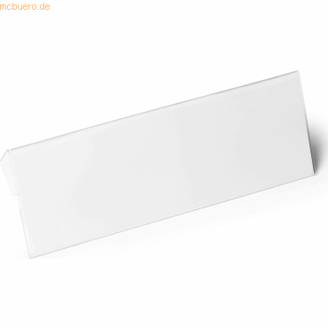 Durable Etikettentasche 1/2 A5 quer mit Falz HardCover transparent VE= Durable Etikettentasche 1/2 A5 quer mit Falz HardCover transparent VE= von Durable