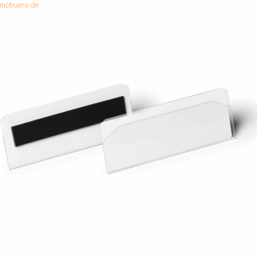 Durable Etikettentasche 100x38mm HardCover magnetisch transparent VE=1 Durable Etikettentasche 100x38mm HardCover magnetisch transparent VE=1 von Durable
