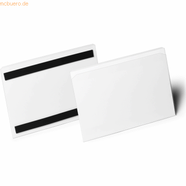Durable Etikettentasche A5 quer HradCover magnetisch transparent VE=10 Durable Etikettentasche A5 quer HradCover magnetisch transparent VE=10 von Durable
