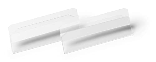 Durable Etikettentasche HARD COVER selbstklebend 100x38 mm, Packung à 10 Stück, 118019 Durable Etikettentasche HARD COVER selbstklebend 100x38 mm, Packung à 10 Stück, 118019 von Durable
