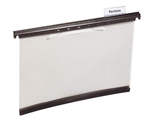 Durable Hängemappe, für gelochtes Schriftgut, grau mit transparentem Vorderteil, Packung à 25 Stück, 256510 Durable Hängemappe, für gelochtes Schriftgut, grau mit transparentem Vorderteil, Packung à 25 Stück, 256510 von Durable