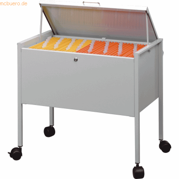 Durable Hängemappenwagen Eco 80 A4 Top mit Deckel grau Durable Hängemappenwagen Eco 80 A4 Top mit Deckel grau von Durable