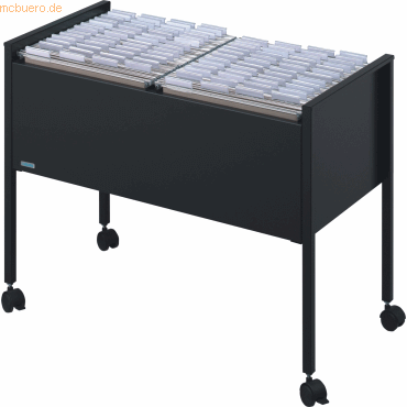 Durable Hängemappenwagen Economy 100 Duo schwarz Durable Hängemappenwagen Economy 100 Duo schwarz von Durable