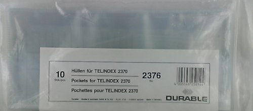 Durable Hüllen 2376 für Telindex 2370 von Durable