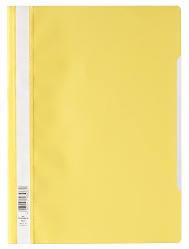 Durable Hunke & Jochheim Sichthefter A4 Standard, PP, 227 x 310 mm, Gelb von Durable