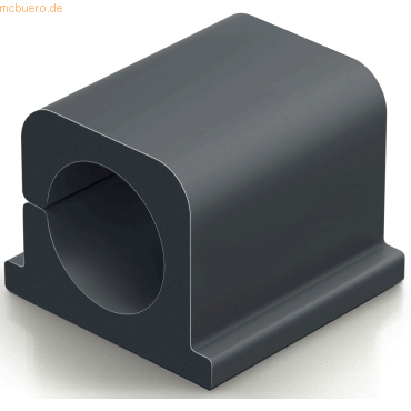 Durable Kabel-Clip Cavoline Clip Pro 2 Kunststoff 25x25x20mm graphit V von Durable