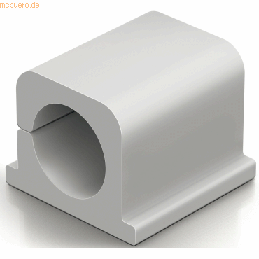 Durable Kabel-Clip Cavoline Clip Pro 2 Kunststoff 25x25x20mm grau VE=4 von Durable