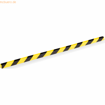 Durable Kantenschutzprofil E8 1m selbstklebend schwarz/gelb Durable Kantenschutzprofil E8 1m selbstklebend schwarz/gelb von Durable