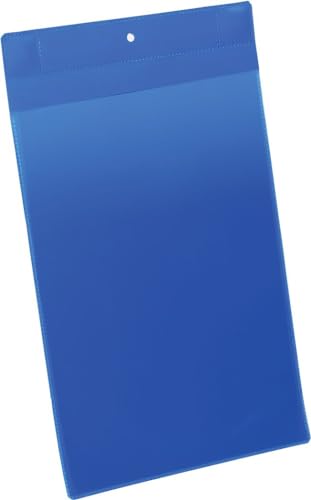 Durable Kennzeichnungstasche - magnetisch, A4 hoch, PP, dokumentenecht, dunkelblau, 10 Stück; Packungsinhalt: 10 Stück Durable Kennzeichnungstasche - magnetisch, A4 hoch, PP, dokumentenecht, dunkelblau, 10 Stück; Packungsinhalt: 10 Stück von Durable