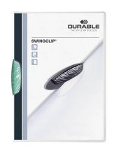 Durable Klemm-Mappe SWINGCLIP©, DIN A4, petrol/dunkelgrn von Durable