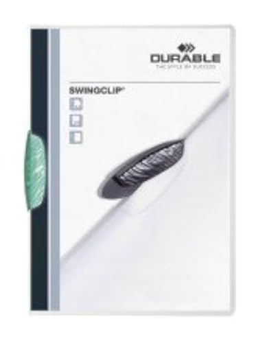 Durable Klemm-Mappe SWINGCLIP©, DIN A4, petrol/dunkelgrn von Durable