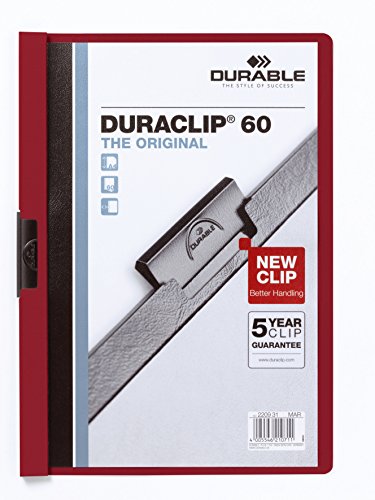 Durable Klemmmappe 2209-31 aubergine Durable Klemmmappe 2209-31 aubergine von Durable