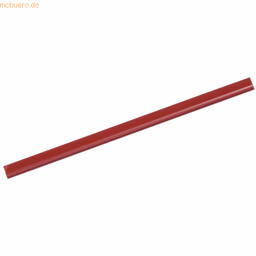 Durable Klemmschiene A4 ca. 60 Blatt rot VE=50 Stück von Durable