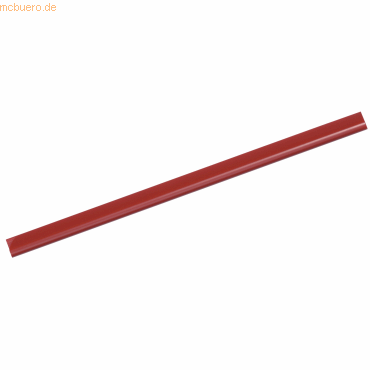 Durable Klemmschienen A4 bis 60 Blatt rot VE=100 Stück von Durable