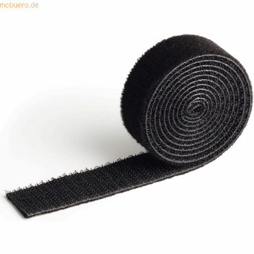 Durable Klettband-Kabelbinder Cavoline Grip 20 100x2 cm schwarz von Durable