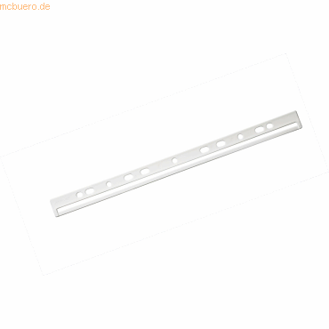 Durable Ordnungsschiene A4 mit Abheftleiste weiß VE=50 Stück von Durable