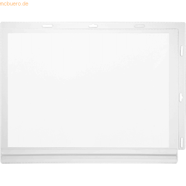 Durable Plakattasche A4 Lochung 262x340x0,6mm transparent VE=5 Stück von Durable