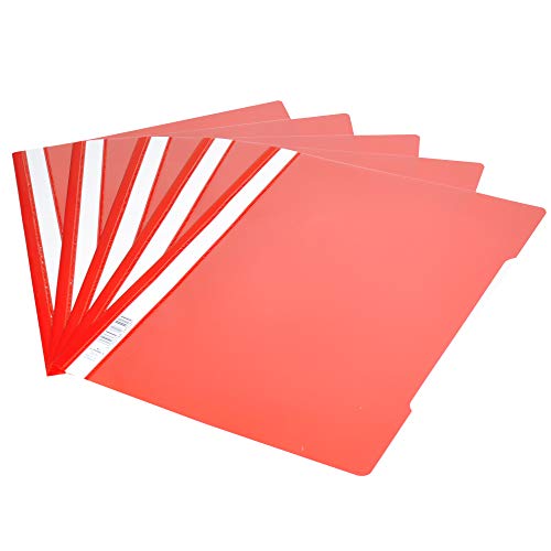 Durable Projektmappe (rot, A4), 50 Stück, DUPG2570-03 von Durable