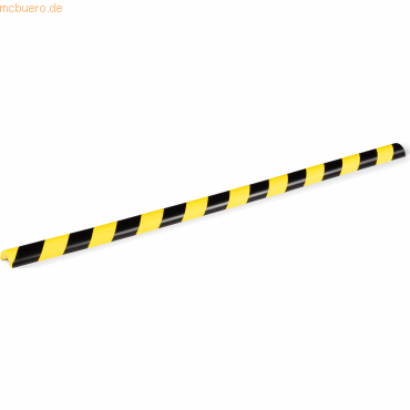 Durable Rohrschutzprofil P30 1m selbstklebend schwarz/gelb von Durable