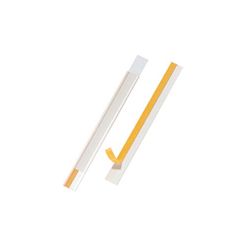 Durable Scannerschienen Scanfix inkl. Etiketten, 200 x 20 mm, transparent, 50 Stück, 802319 Durable Scannerschienen Scanfix inkl. Etiketten, 200 x 20 mm, transparent, 50 Stück, 802319 von Durable